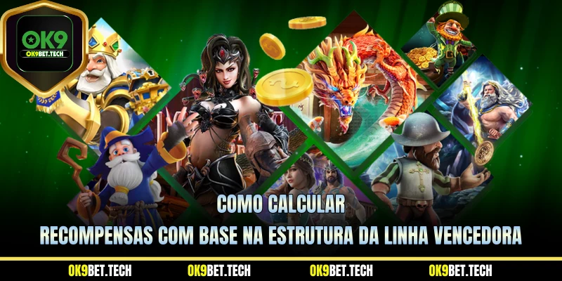 Como calcular recompensas com base na estrutura da linha vencedora